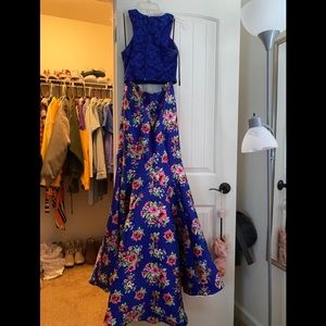 Two- Piece Prom Dress